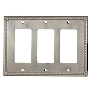 Switch plate 3 Decora - Traditional Style