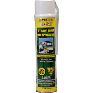UltraSeal® PF-50 Straw Foam with Straw