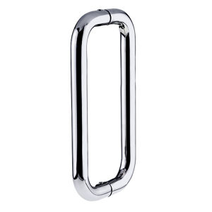 3/4" (19 mm) Round Tubular Handle without Washers, with Rounded Corners